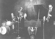 Dave Brubeck Quartet performing at The White House, on 14th April 1964, for a dinner in honour of King Hussein I.